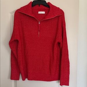 Zenana Outfitters Vibrant Red Sweater from boutique